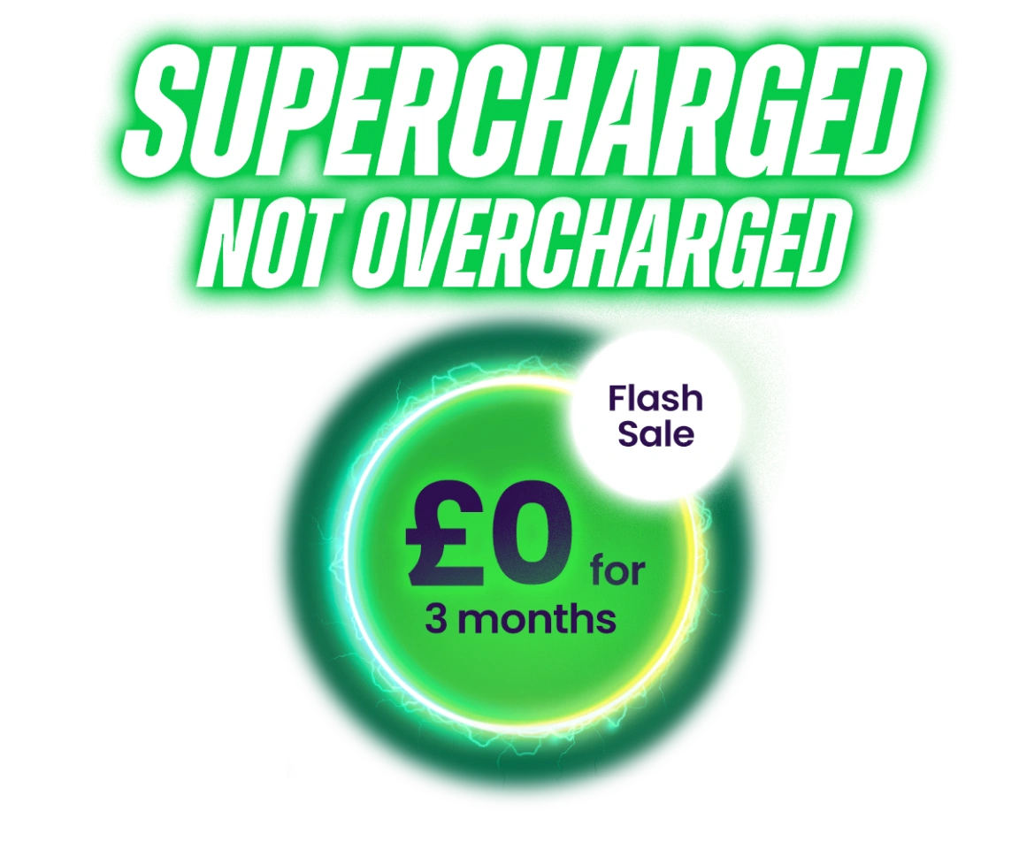 supercharged not overcharged